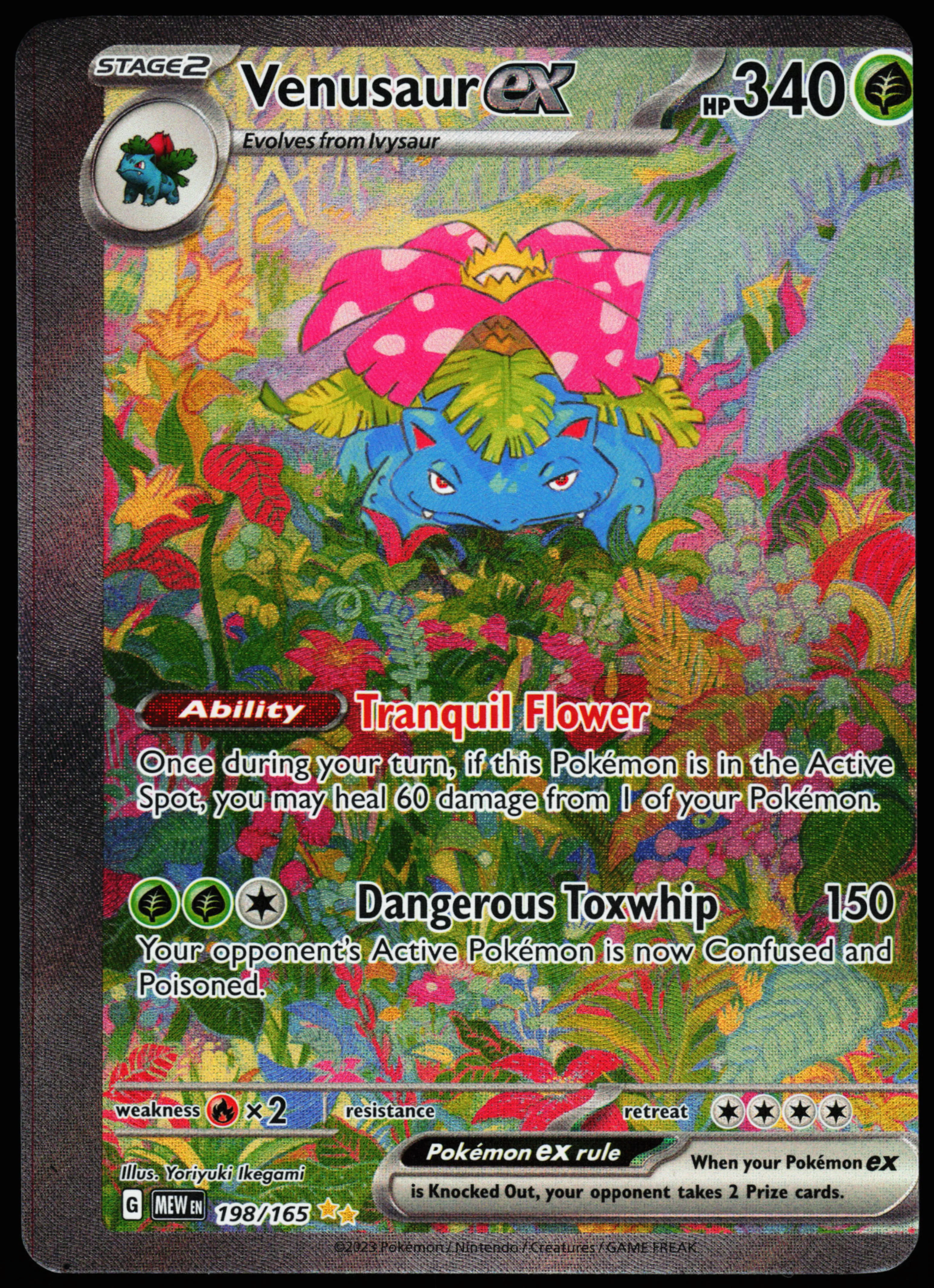 Miscut Venusaur ex 198/165